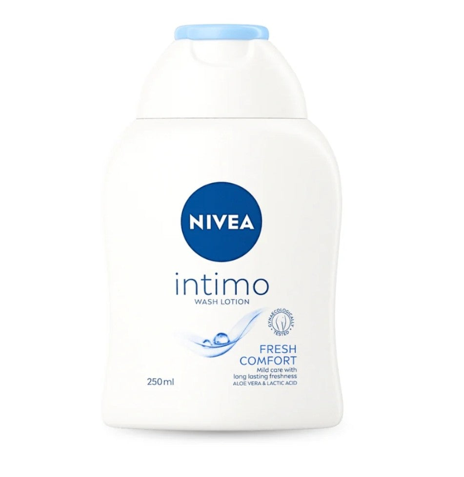 غسول نيفيا انتيمو للمناطق الحساسة (NIVEA Intimo Wash Lotion) بحجم 250 مل.