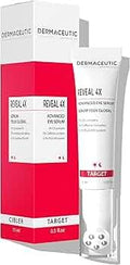 Reveal 4X Advanced Eye Serum من شركة Dermaceutic، وهو سيروم متطور مصمم خصيصاً للعناية الشاملة بمنطقة محيط العين الحساسة
