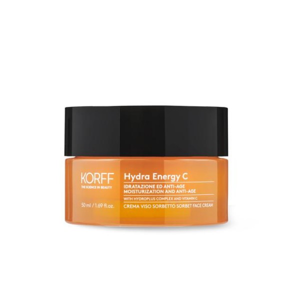 KORFF Hydra Energy C Moisturizing & Antiaging Sorbet Face Cream - 50ml | كورف كريم مرطب و مضاد للشيخوخة بفيتامين سي - 50 مل
