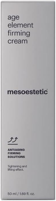 كريم Mesoestetic Age Element Firming Cream، وهو مصمم لشد البشرة وعلاج الترهلات في الوجه والرقبة.