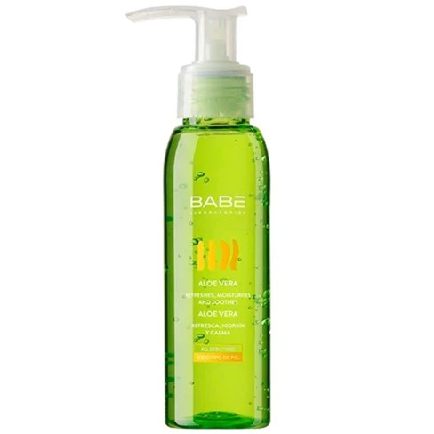 جل الألوفيرا 100% (Aloe Gel) من العلامة التجارية الإسبانية Babe L