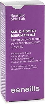 سيروم Sensilis Skin D-Pigment [Serum ATX B3] المصمم لتصحيح التصبغات وعلاج البقع الداكنة.
