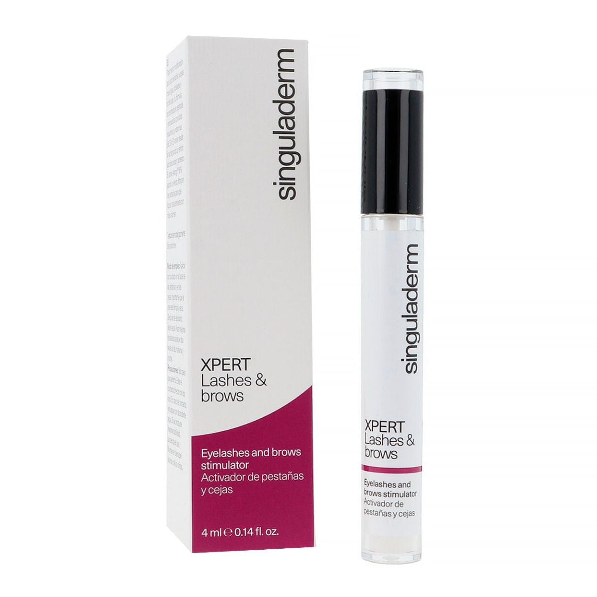 Singuladerm Xpert Lashes & Brows من العلامة التجارية Primaderm، وهو سيروم مصمم لتعزيز نمو وتكثيف الرموش والحواجب
