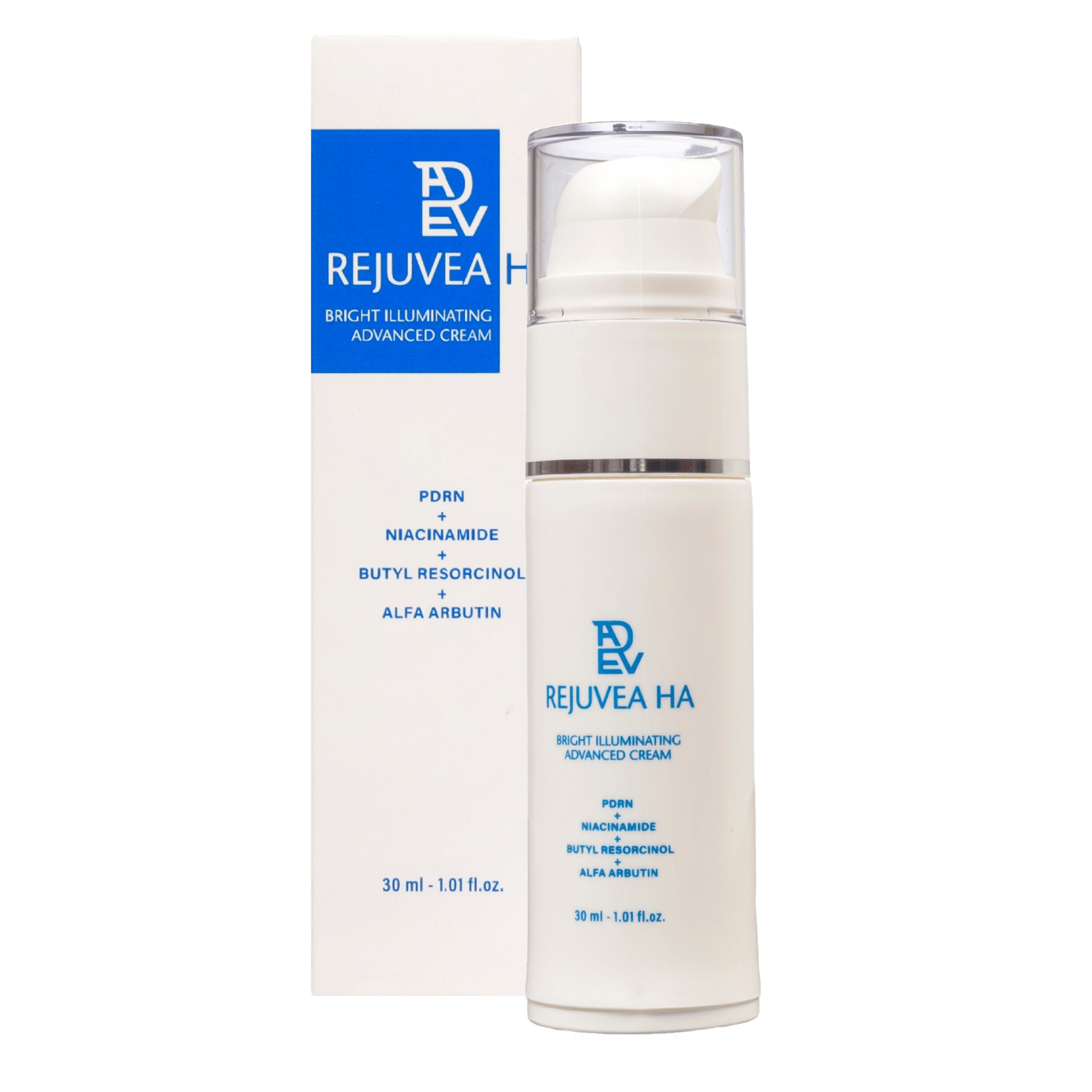 هو كريم ريجوفيا المضيء المطور (Rejuvea HA Bright Illuminating Advanced Cream)