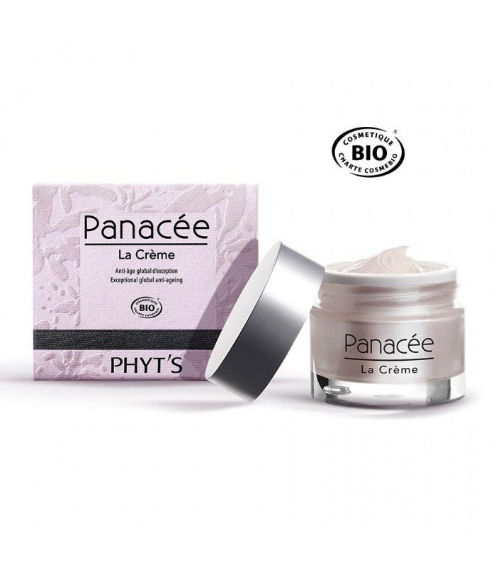 كريم PHYT'S Panacée La Crème Anti-Age Global d'Exception، وهو كريم عناية بالبشرة مضاد للشيخوخة.