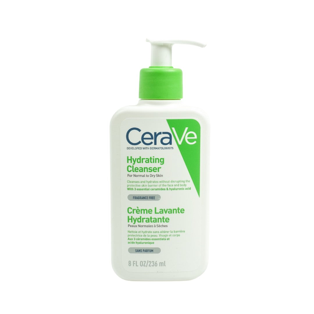 Cerave Hydrating Cleanser for Normal to Dry Skin with Hyaluronic Acid - 236ml | سيرافي غسول مرطب للبشرة العادية والجافة - 236 مل