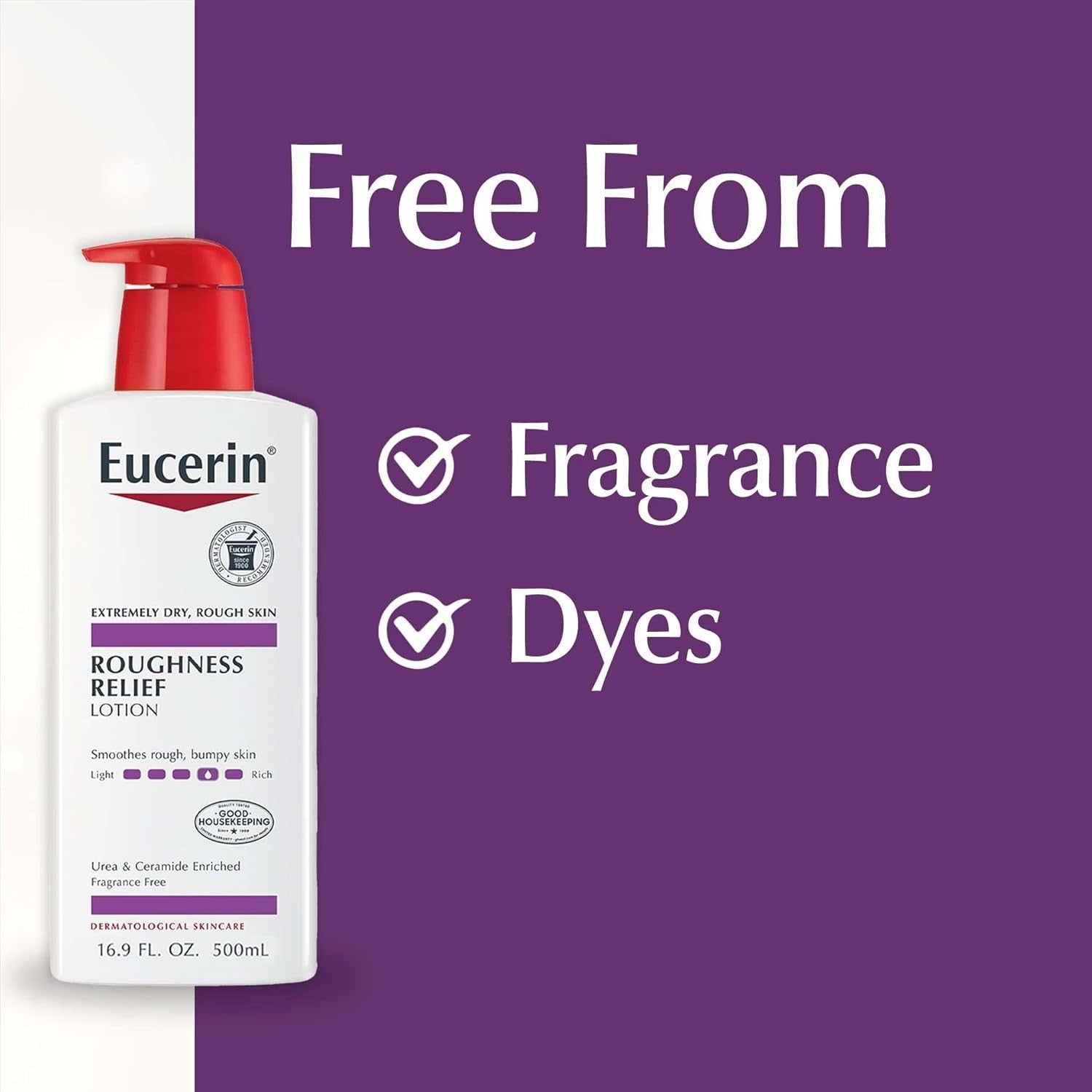 Eucerin Roughness Relief Lotion - 500ml | يوسيرين لوشن مرطب للجسم - 500 مل
