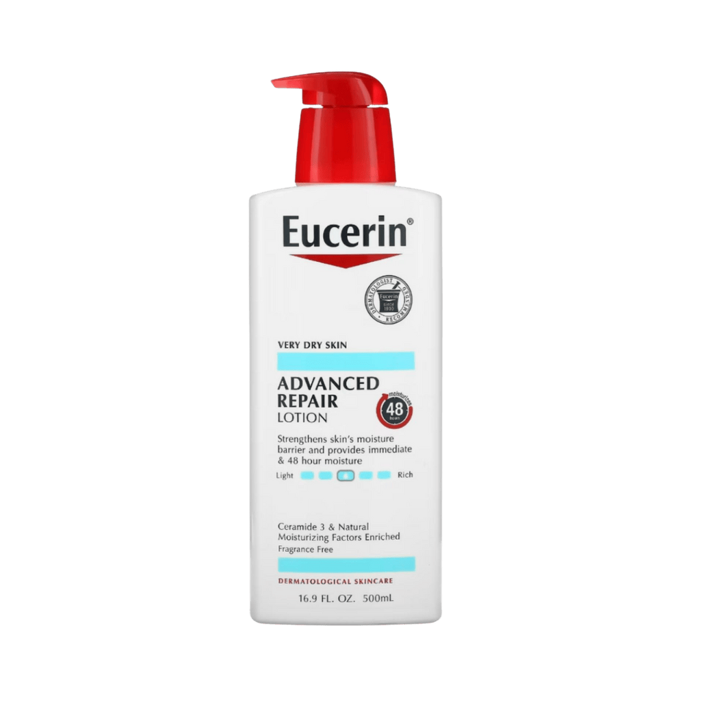 Eucerin Advanced Repair Lotion - 500ml |يوسيرين لوشن الإصلاح المتقدم - 500 مل