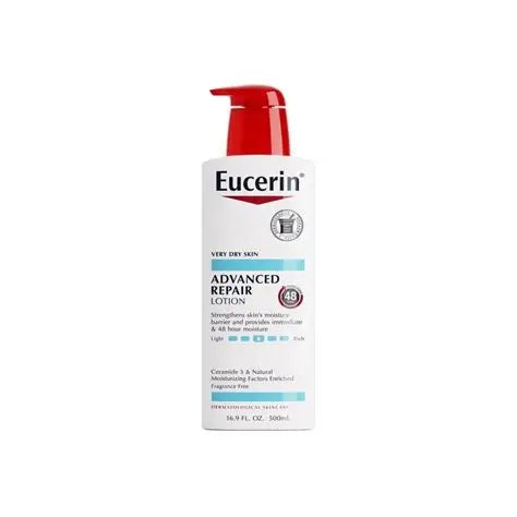 Eucerin Advanced Repair Lotion - 500ml |يوسيرين لوشن الإصلاح المتقدم - 500 مل