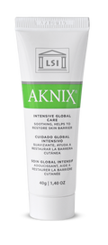 كريم AKNIX Intensive Global Care من شركة LSI Silderma، وهو منتج فرنسي مصمم للعناية الشاملة بالبشرة الدهنية والمختلطة التي تعاني من حب الشباب والالتهابات.