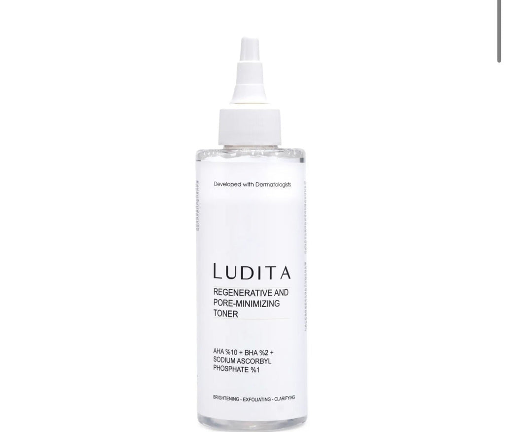 LUDITA Regenerative & Pore-Minimizing Toner - 200ml | لوديتا تونر التقشير و الترميم - ٢٠٠ مل