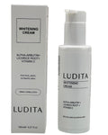 LUDITA Whitening Cream Alpha _Arbutin+ Licorice Root + Vitamin C - 150ml | لوديتا كريم تفتيح – ألفا أربوتين + جذور العرقسوس + فيتامين سي – 150 مل