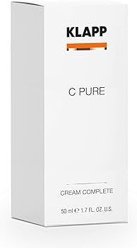 كريم Klapp C Pure Cream Complete، وهو كريم ألماني غني بفيتامين سي مخصص للعناية بالبشرة الجافة والمتطلبة