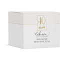 زبدة الجسم كشمير (Cashmere Body Butter) من علامة Klapp Cosmetics. وهي عبارة عن مرطب غني مصمم خصيصاً للعناية بالبشرة شديدة الجفاف