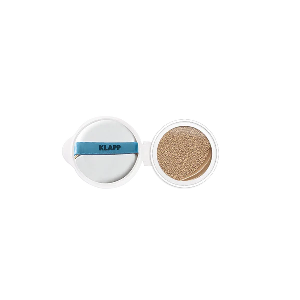 Klapp Hyaluronic Color & Care Cushion Foundation- Medium ٠٢- ١٥g | كلاب كريم أساس كوشن بالترطيب الهيالوروني – ميديم ٠٢ – ١٥ غرام