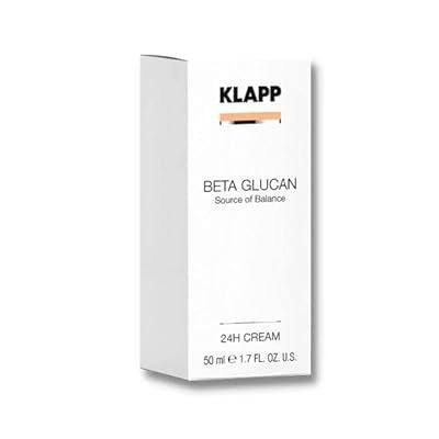 Klapp Beta Glucan 24H Cream، وهو كريم ترطيب مكثف صُنع في ألمانيا. صُمم خصيصاً للعناية اليومية بالبشرة،