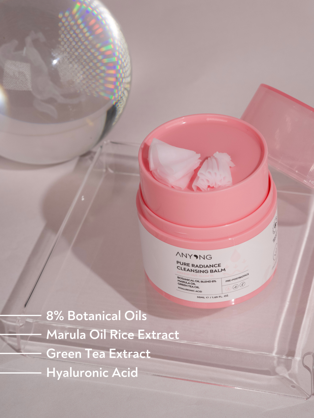 ANYONG Pure Radiance Cleansing Balm – ٥٠ml | بلسم التنظيف أنيونغ بيور راديانس – ٥٠ مل