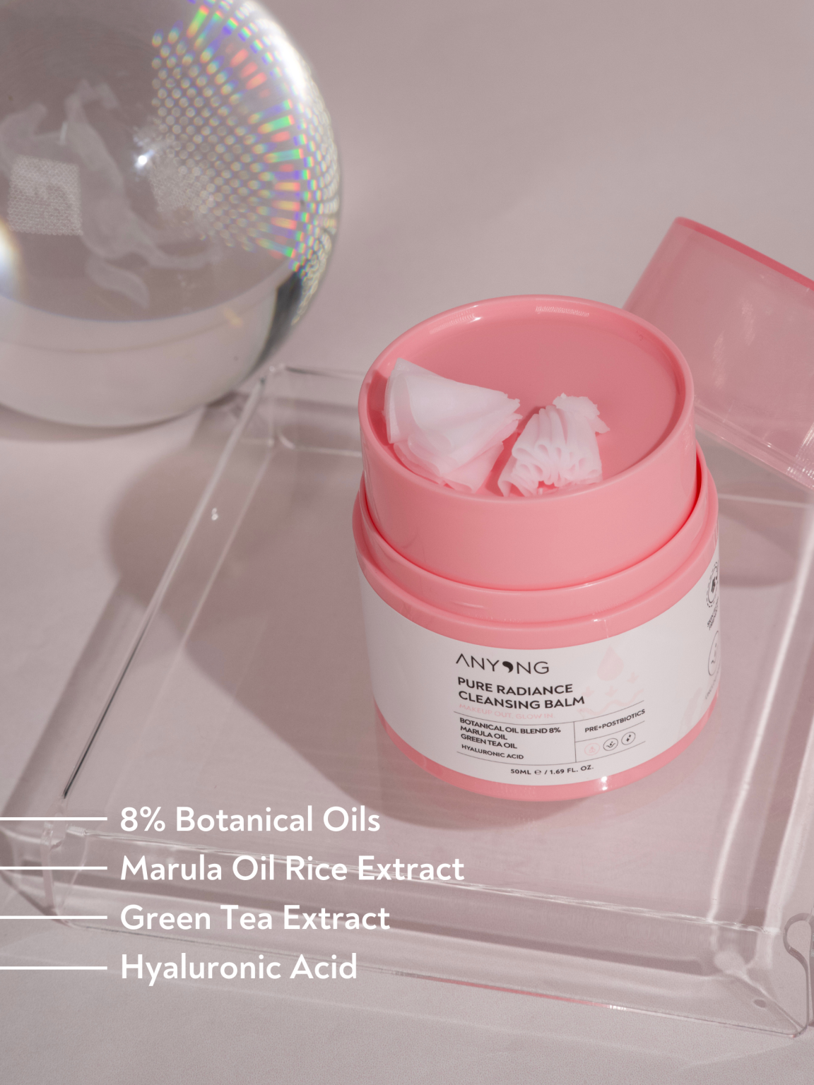 ANYONG Pure Radiance Cleansing Balm – ٥٠ml | بلسم التنظيف أنيونغ بيور راديانس – ٥٠ مل