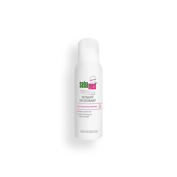 Sebamed Intimate Deodorant Spray – ١٢٥ml | سيباميد مزيل تعرق نسائي للمنطقه الحميمه – ١٢٥مل