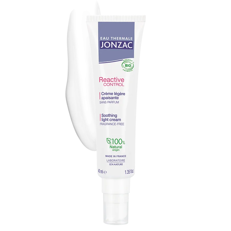 Jonzac Reactive Control Soothing Light Cream – ٤٠ml | جونزاك كريم ريأكتيف كونترول المهدئ الخفيف – ٤٠مل