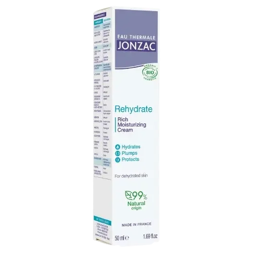 Jonzac Rehydrate Rich Moisturizing Cream – ٥٠ml | جونزاك كريم مرطب غني لإعادة ترطيب البشرة – ٥٠مل