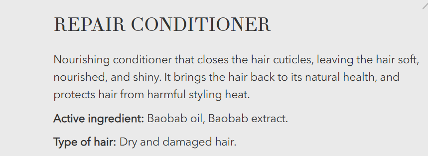Subrina Care Repair Conditioner - 250ml | سوبرينا بلسم العناية بالشعر الجاف و المتضرر - 250 مل