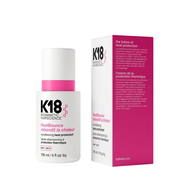 K18 Heat Bounce Rebondit La Chaleur - 118ml | كي 18 بخاخ حماية من الحرارة - 118 مل