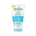 Simple Water Boost Micellar Facial Gel Wash - 150ml | سمبل غسول ميسلير جيل - 150 مل