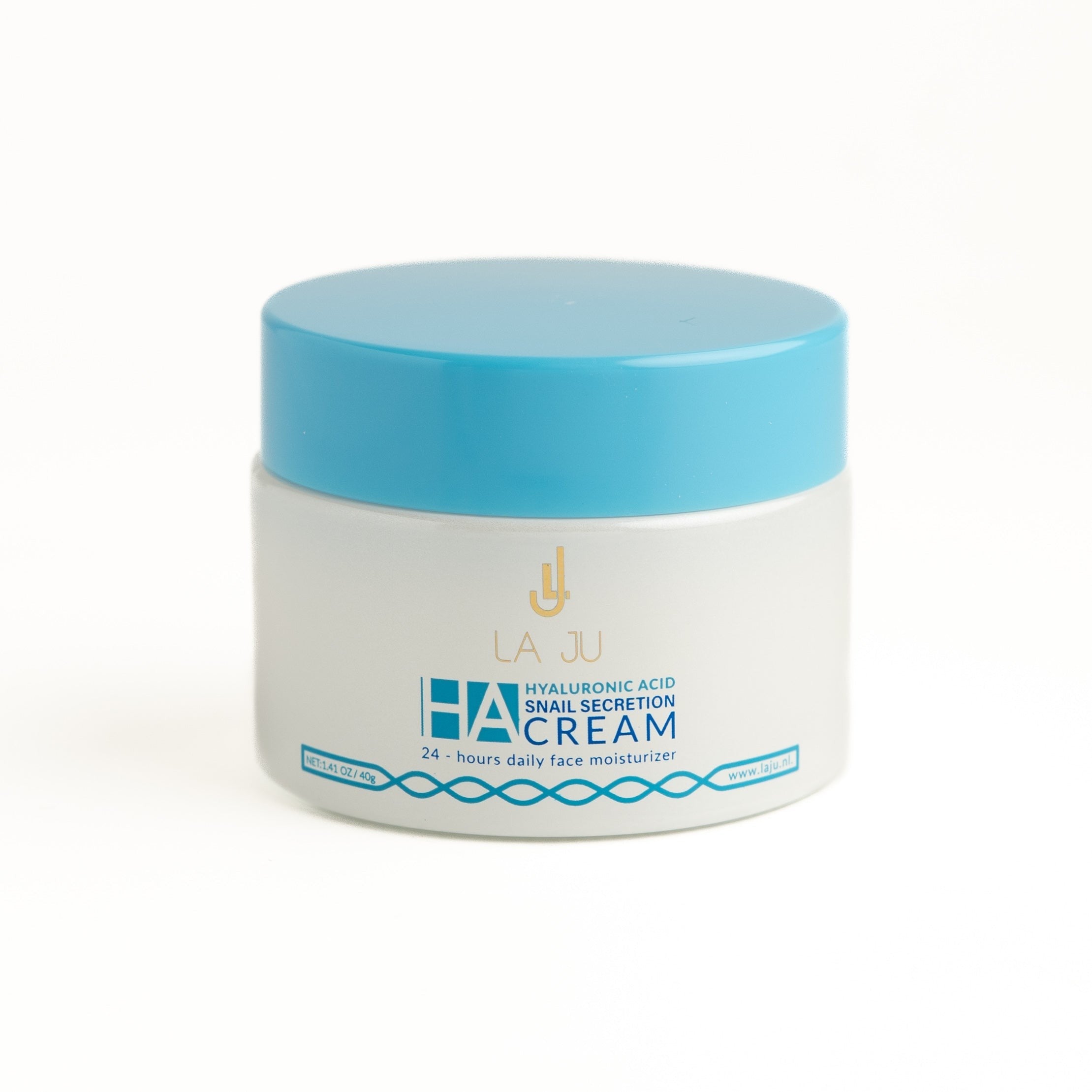 LA JU Hyaluronic Acid Cream - 40g | لاجو كريم مرطب للوجه بالهيالورونيك اسيد - 40 غرام