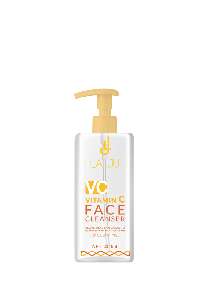 LA JU Vitamin C Face Cleanser - 400ml | لاجو غسول للوجه بالفيتامين سي - 400 مل