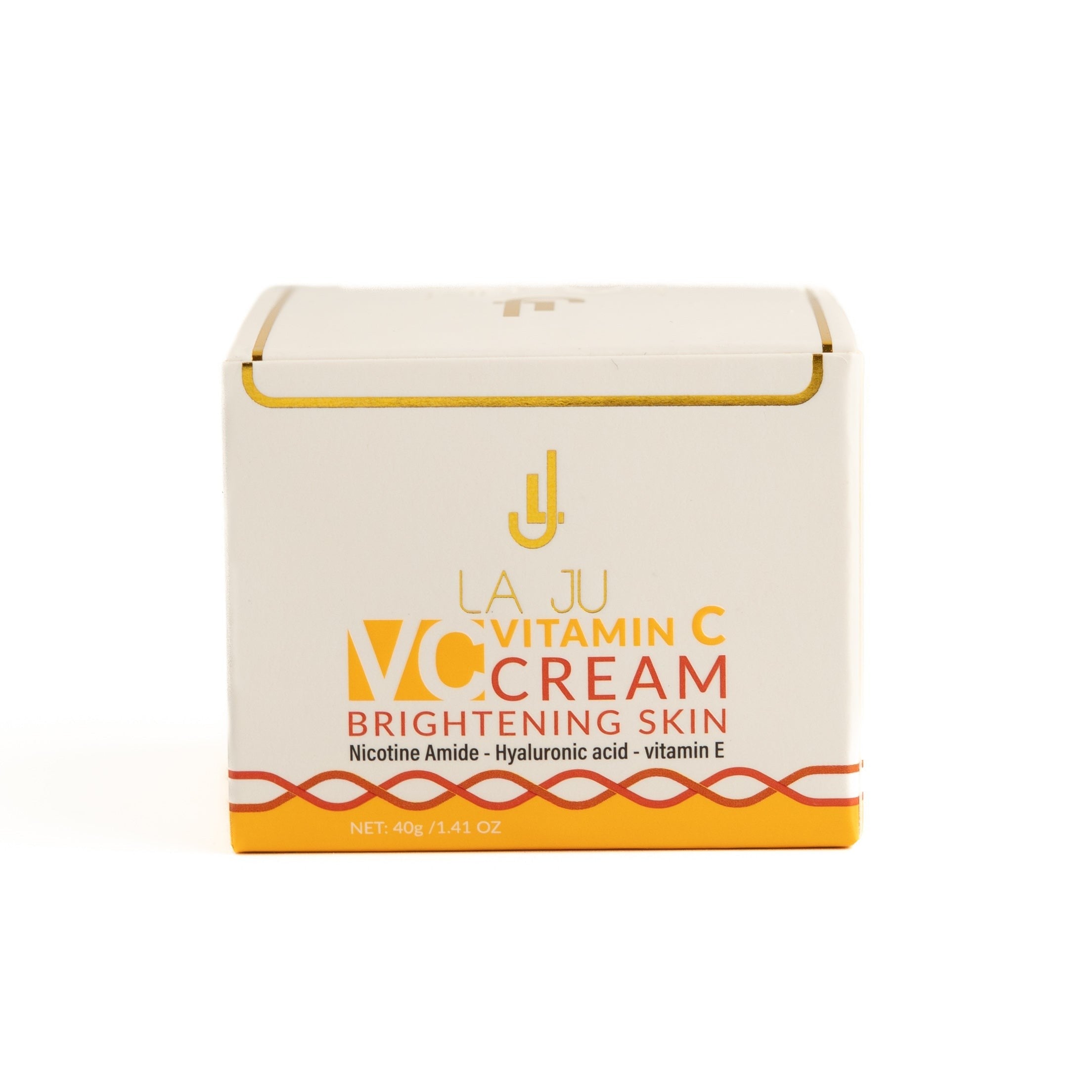 LA JU Vitamin C Brightening Cream - 40g | لاجو كريم فيتامين سي المفتح للوجه - 40 غرام