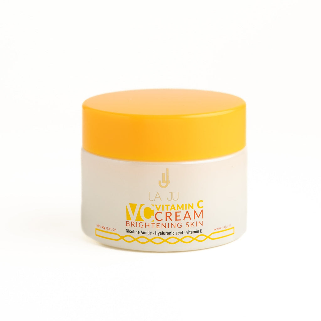 LA JU Vitamin C Brightening Cream - 40g | لاجو كريم فيتامين سي المفتح للوجه - 40 غرام