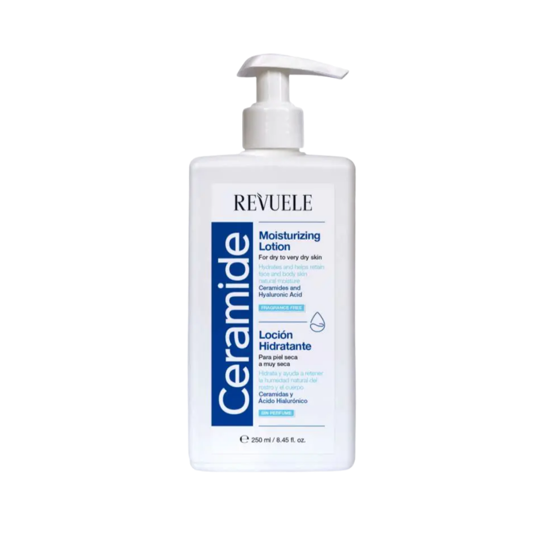Revuele Ceramide Moisturizing lotion - 250ml | ريفويل لوشن السيراميدات المرطب للجسم والوجه - 250 مل