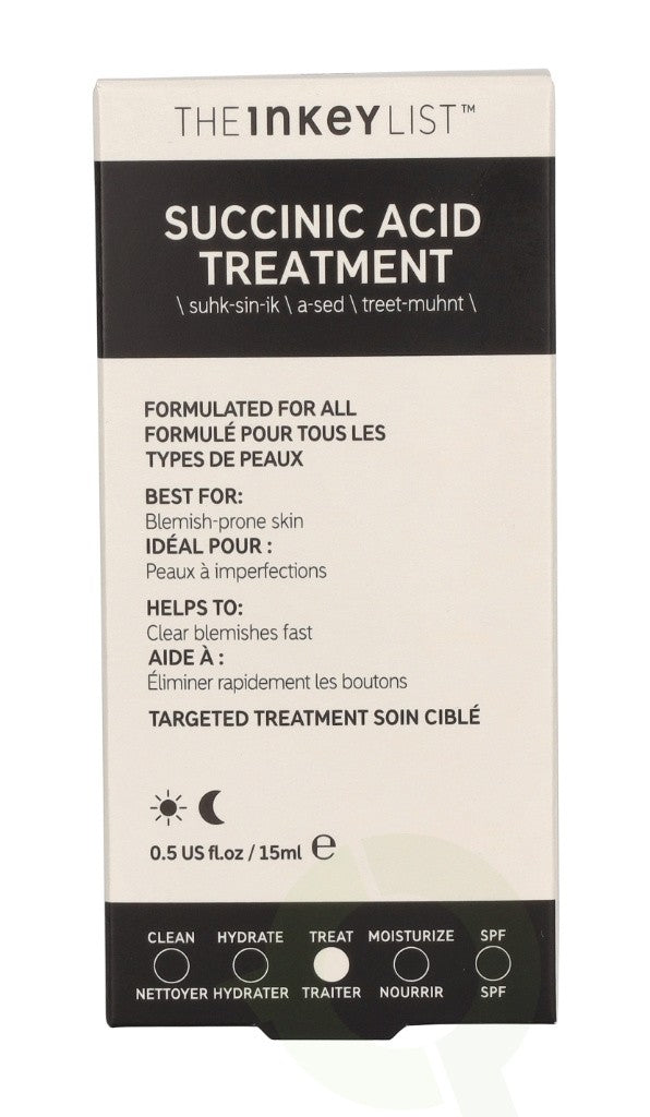 هو علاج حمض السكسينيك (Succinic Acid Treatment) من ماركة ذا إنكي ليست (The INKEY List)،