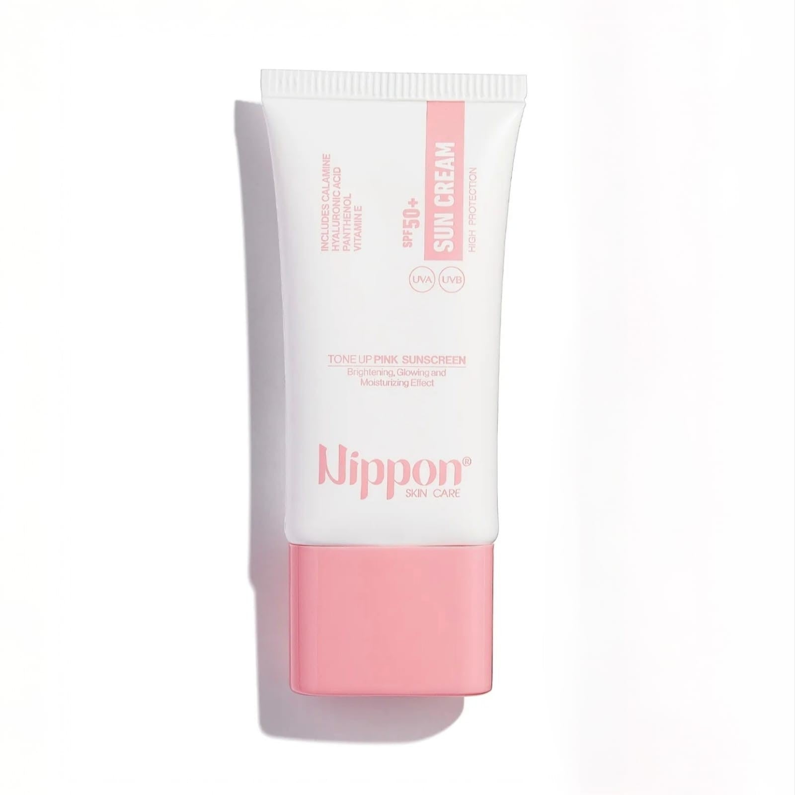 NIPPON Sun Cream – tone up pink SPF 50+ نيبون واق من اشعة الشمس