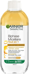 هو ماء ميسيلار غارنييه سكين أكتيف ثنائي الطبقة (Garnier SkinActive Biphase Micellaire Tout en 1) لإزالة المكياج