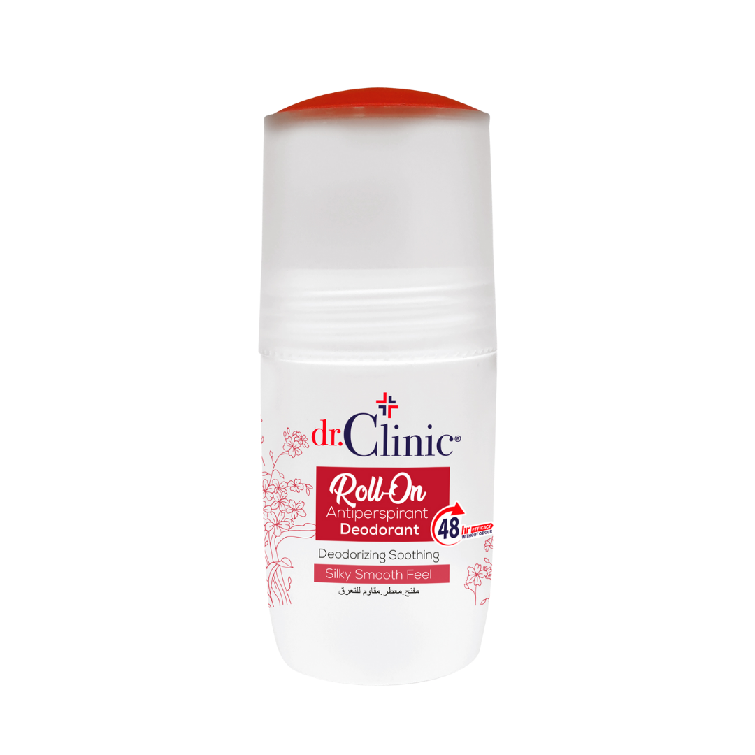 dr.Clinic Roll-On Antiperspirant Deodorant - 75ml | دكتور كلينك مزيل تعرق رول اون - 75 مل