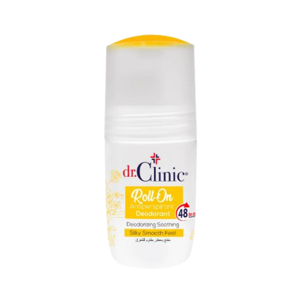 dr.Clinic Roll-On Antiperspirant Deodorant - 75ml | دكتور كلينك مزيل تعرق رول اون - 75 مل
