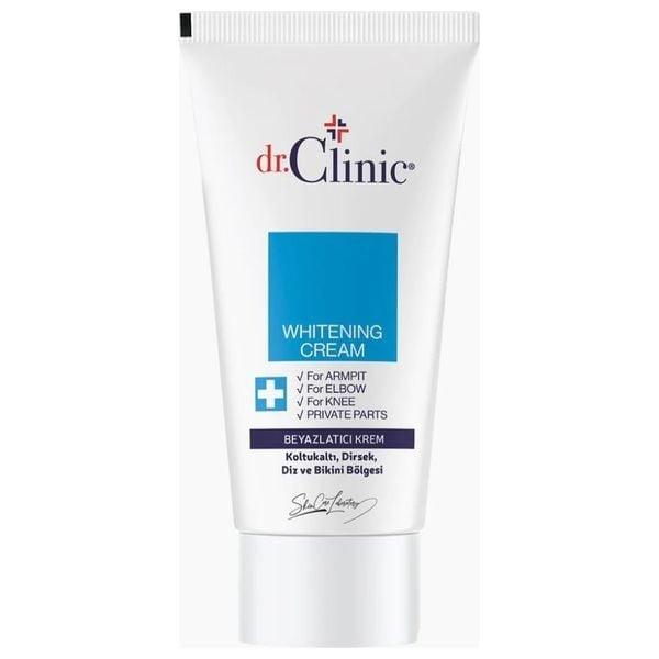 كريم تفتيح الجسم من علامة Dr. Clinic التجارية والمخصص لتفتيح المناطق الحساسة