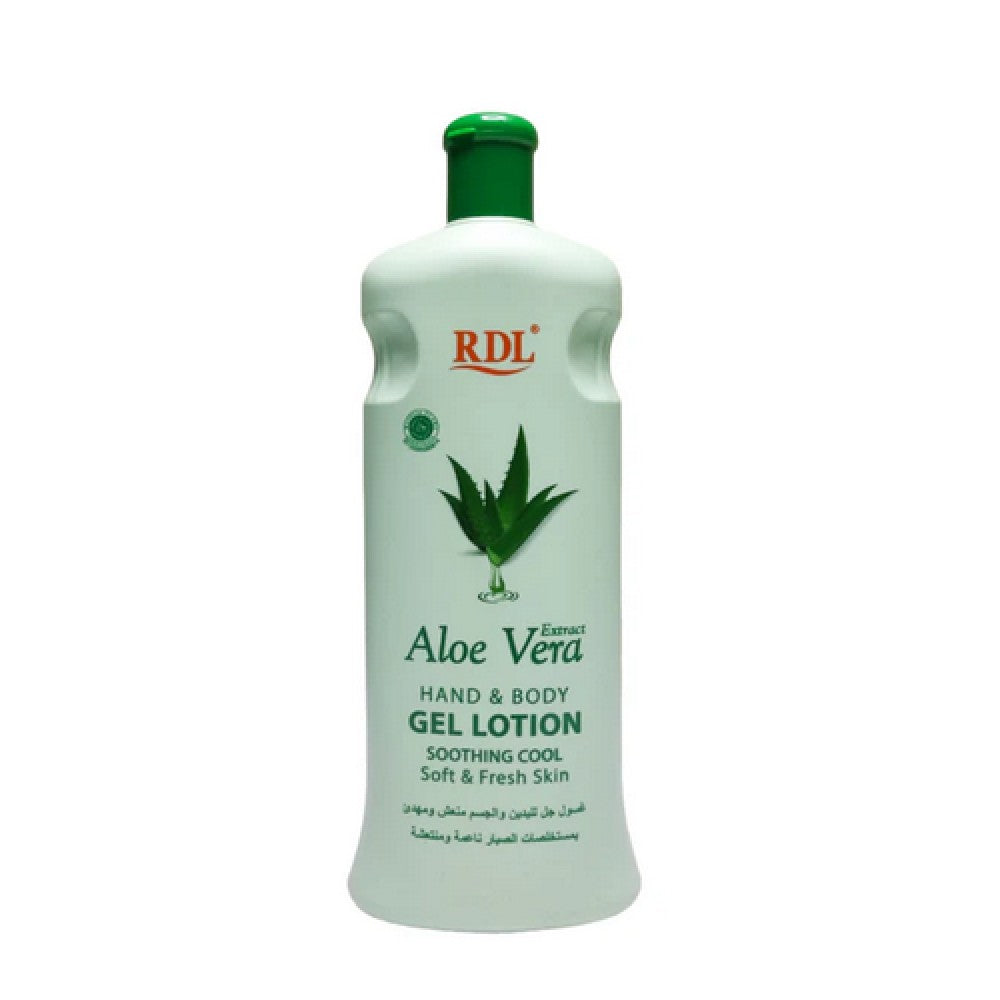 RDL Aloe Vera Extract Gel Lotion 600ml جل مرطب للجسم بخلاصة جل الصبار