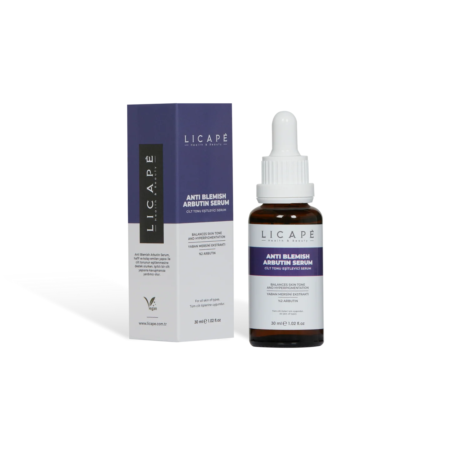 Licape Anti Blemish Arbutin Serum - 30ml | ليكابي سيروم أربوتين مضاد للبقع - 30مل