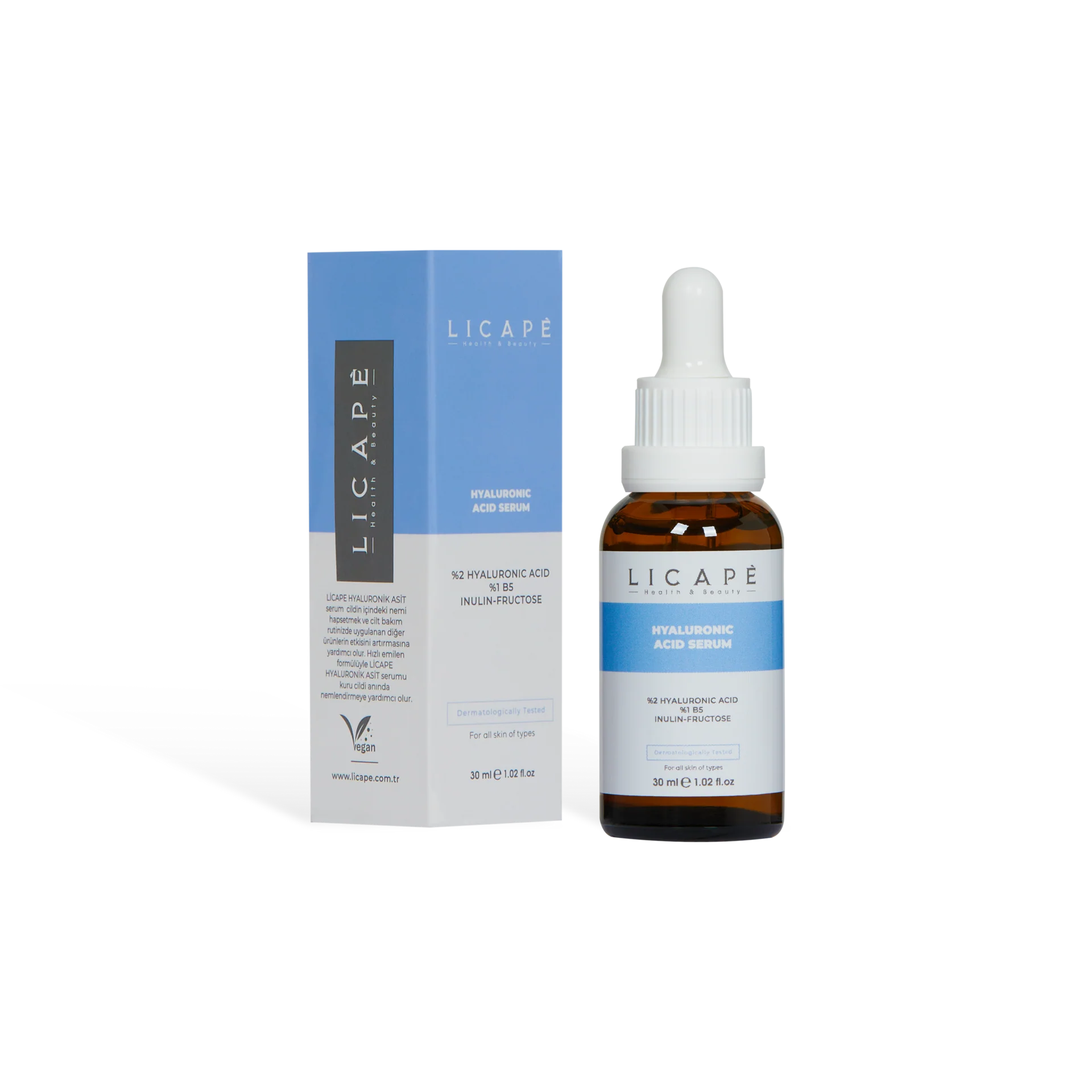 Licape Hyaluronic Acid Serum - 30ml | ليكابي سيروم حمض الهيالورونيك - 30مل