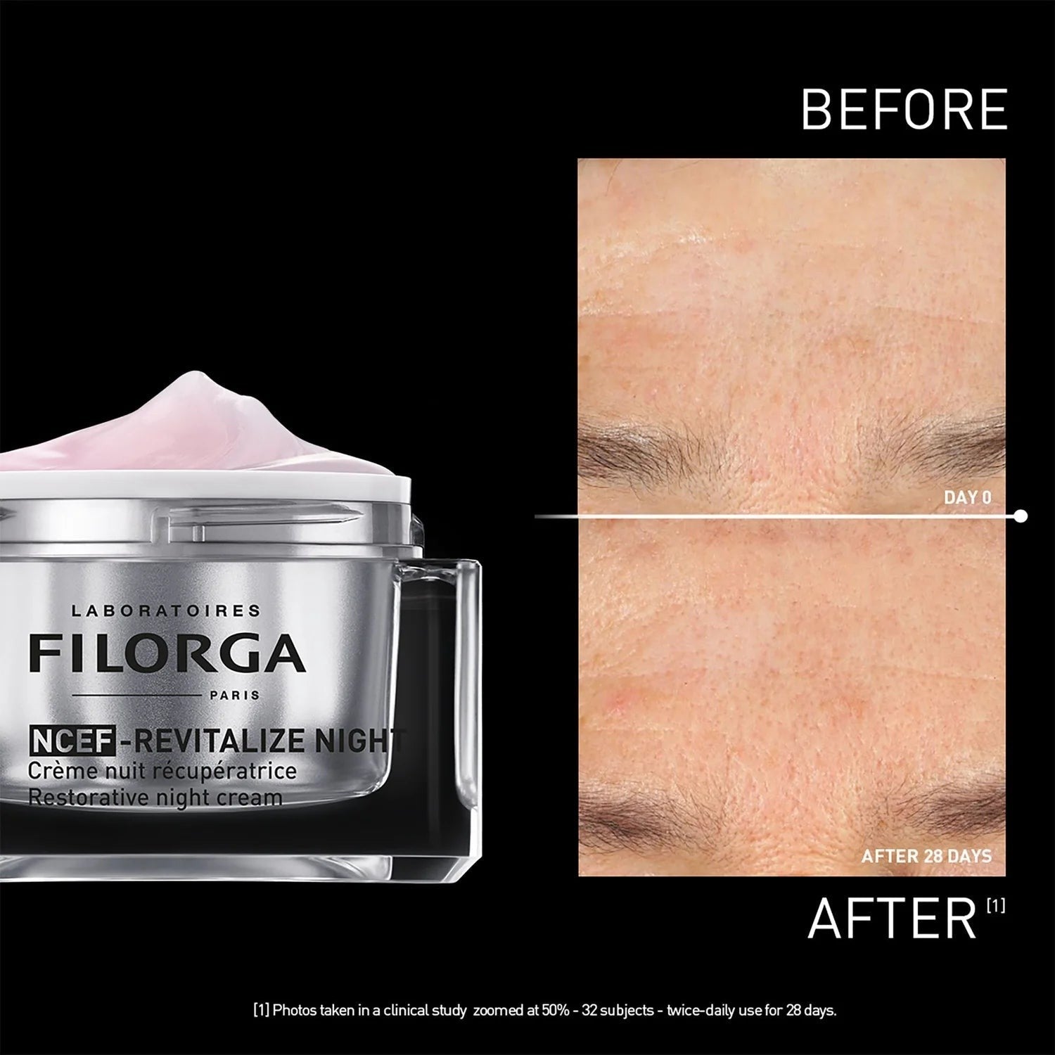 FILORGA NCEF REVITALIZE NIGHT CREAM - 50ml | فيلورجا كريم ليلي لاستعادة الحيوية - 50مل