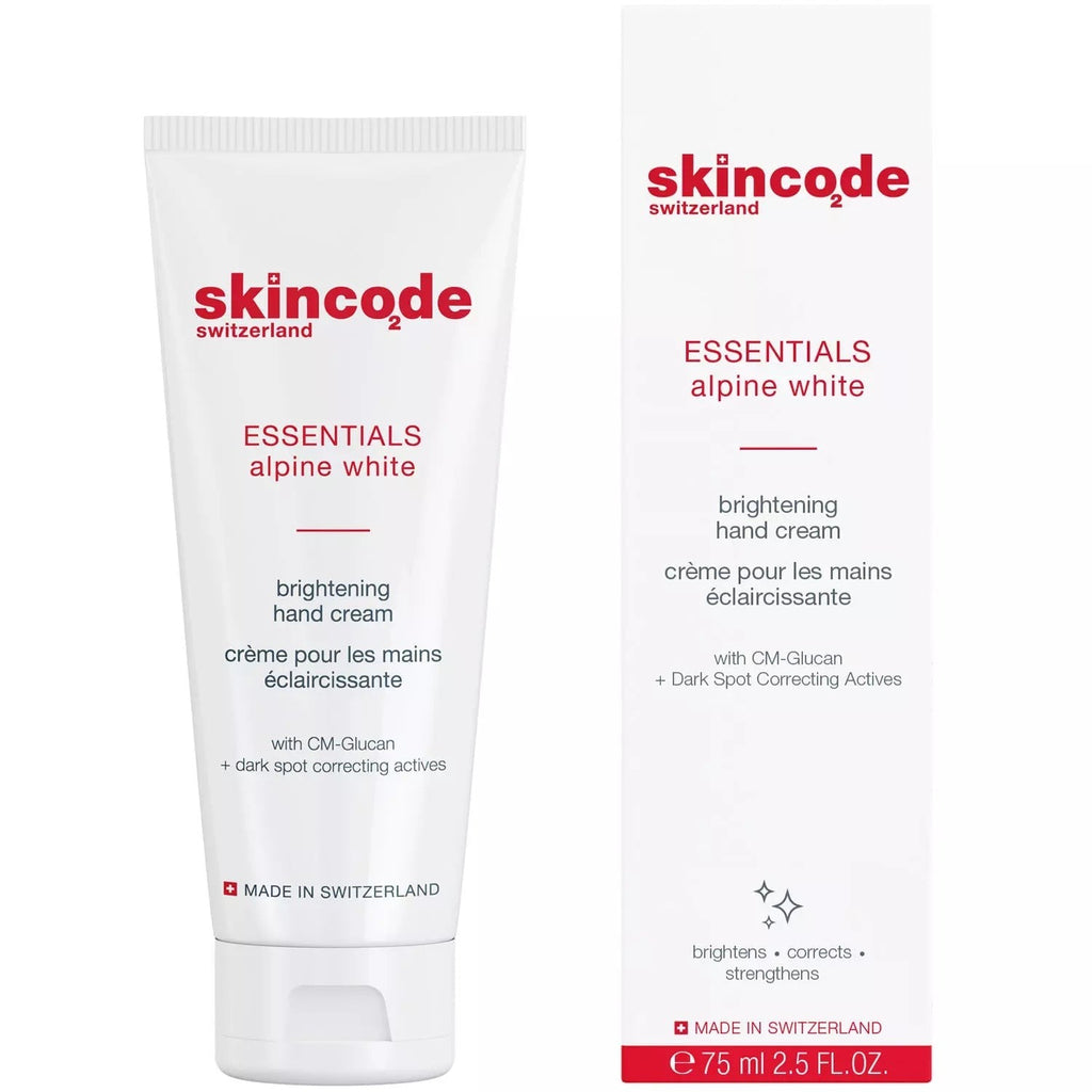 Skincode Essentials Alpine White Brightening Hand Cream - 75ml | سكين كود كريم مرطب و مفتح لليدين - 75 مل