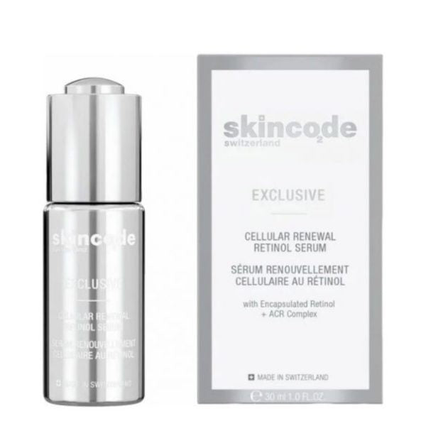 سيروم ريتنول لتجديد الشباب الخلوي ٣٠ مل من سكن كود Skincode Exclusive Cellular Renewal Retinol Serum