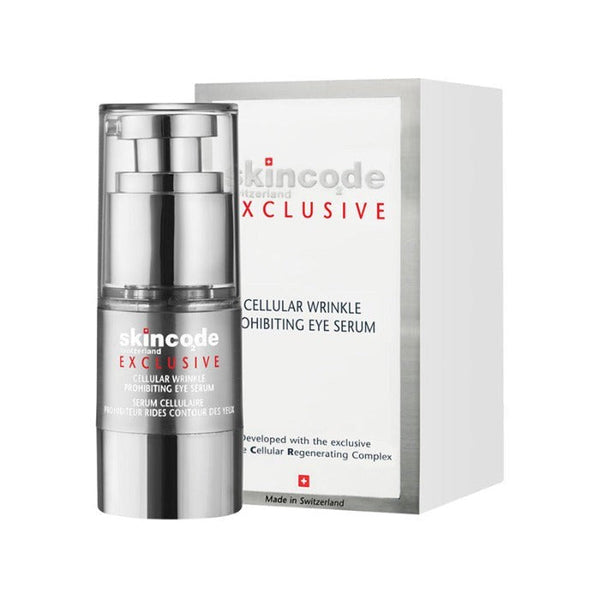 Skincode Exclusive Cellulaire Wrinkle Prohibiting Eye Serum - 15ml | سكين كود سيروم تحت العين للتجاعيد - 15