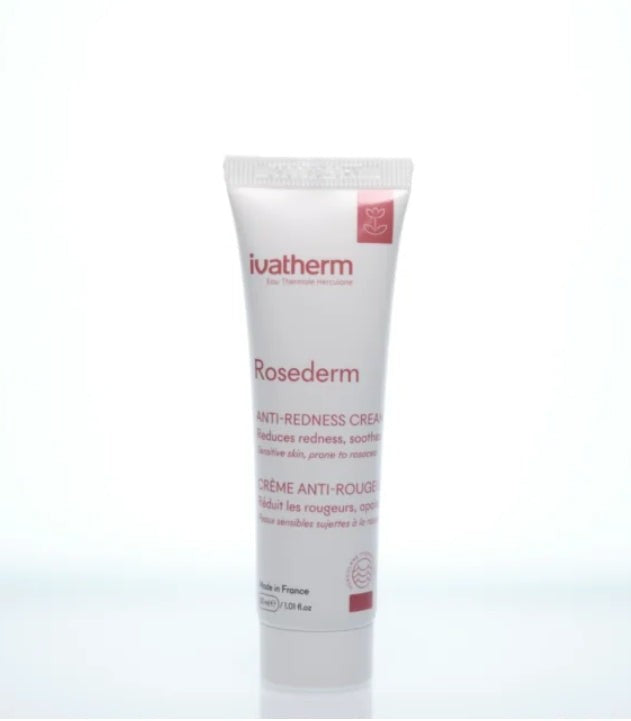 ivatherm Rosederm Anti-Redness Cream - 30ml | ايفاثيرم كريم روزديرم مضاد للاحمرار - 30 مل