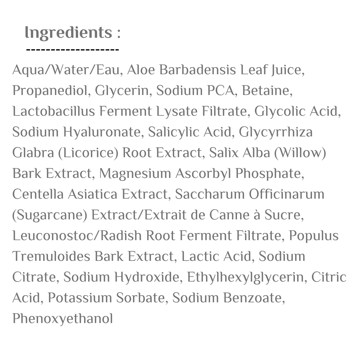 Pixi Clarity Tonic | بيكسي تونر كلاريتي