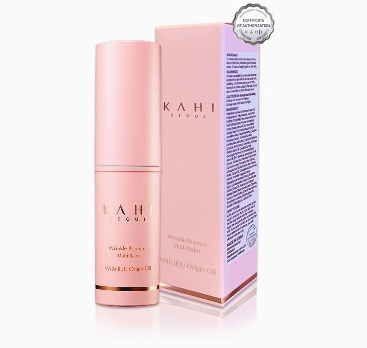 [KAHI] Wrinkle Bounce Multi Balm with Jeju Origin Oil 9g – Korean Cosmetics مرطب ستك متعدد الاستخدامات