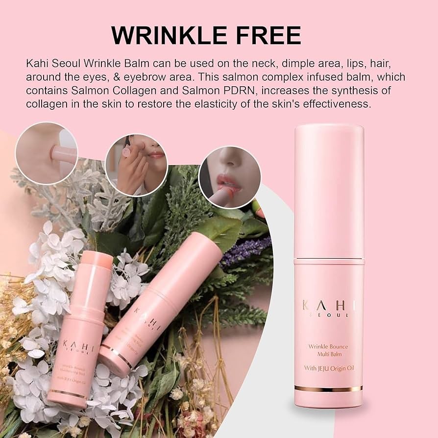 [KAHI] Wrinkle Bounce Multi Balm with Jeju Origin Oil 9g – Korean Cosmetics مرطب ستك متعدد الاستخدامات